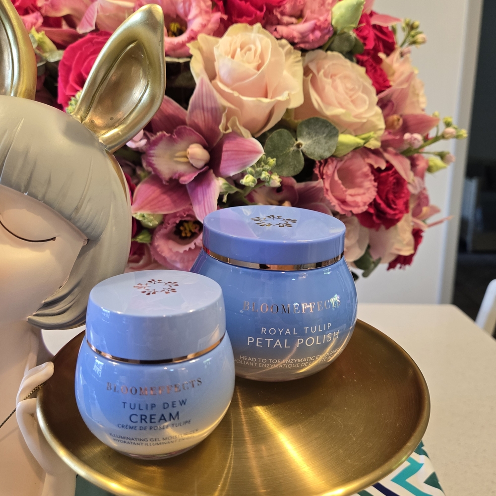 Tulip Dew Cream and Petal Polish Set - Blue